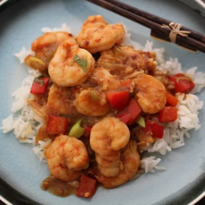 Spicy Szechuan Shrimp Stir-Fry Recipe