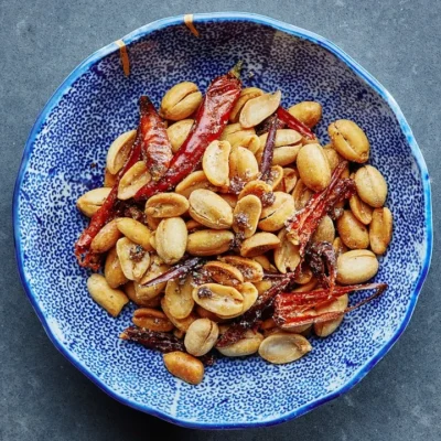 Spicy Szechuan-Style Roasted Nuts Recipe