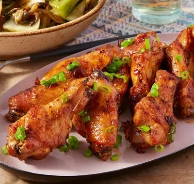 Sticky Soy-Glazed Chinese Chicken Wings Recipe