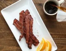 Sweet And Spicy Glazed Bacon Or Turkey Bacon Recipe