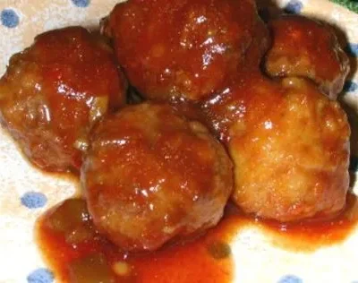 Tangy Jelly Glazed Meatballs: The Ultimate Sweet And Sour Delight