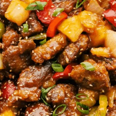 Tangy Sweet And Sour Pork Delight: A Flavorful Journey