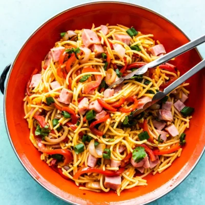 Tangy Sweet And Sour Veggie Noodle Delight