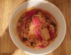 Tunisian-Inspired Chard And Egg Noodle Soup Recipe