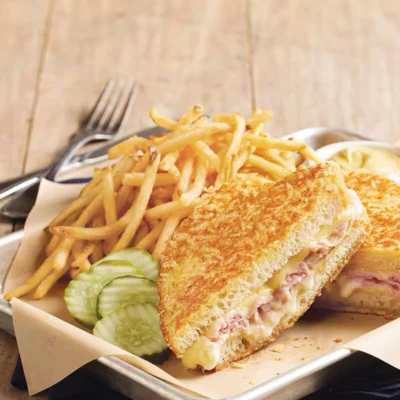 Ultimate Cheesy Ham Delight Sandwich Recipe
