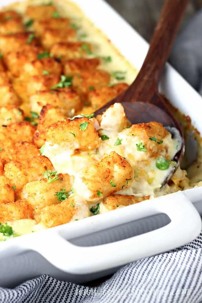Ultimate Cheesy Tex-Mex Tater Tot Bake