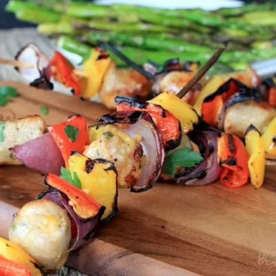Ultimate Chicken And Sausage Skewers Recipe