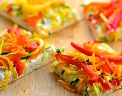 Ultimate Garden Fresh Veggie Pizza Delight