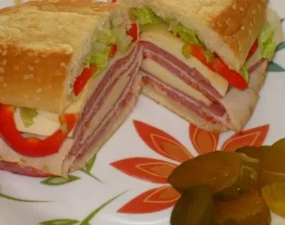 Ultimate Italian Deli Sandwich Recipe