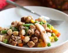 Ultimate Leftover Makeover: Savory Turkey Pot Pie With A Crispy Stuffing Crust