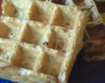 Ultimate Vegan Oat And Walnut Waffles: A Perfect Breakfast Delight