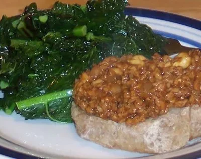 Vegan Bbq Delight: Savory Tvp And Cashew Recipe