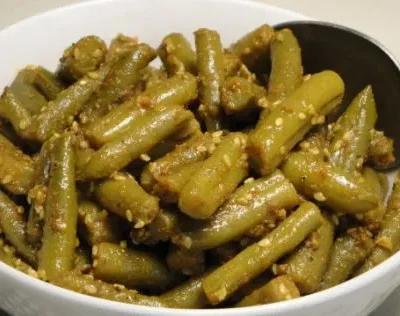 Vegan Tandoori Green Beans For Couples