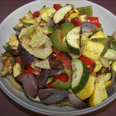 Zero-Point Roasted Veggie Medley - Perfect For Weight Watchers