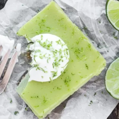 Zesty Lime and Lemon Bars Delight