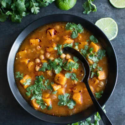 Zesty Oven-Roasted Sweet Potato Soup Recipe