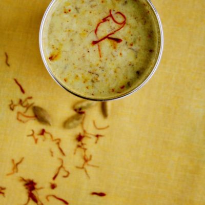 A Nutritional Beverage: Milk Masala With