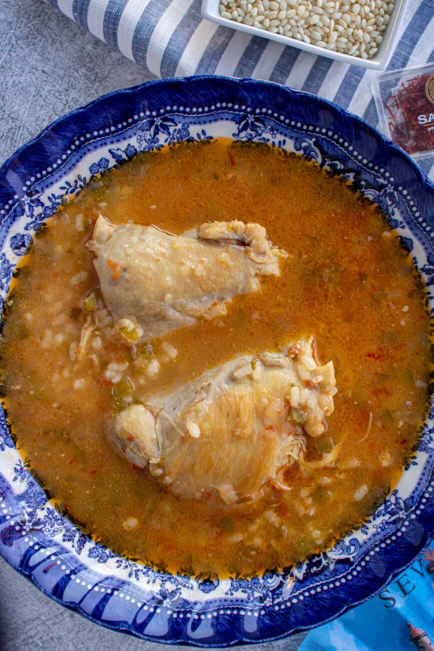 Aguado De Gallina Or Chicken Rice