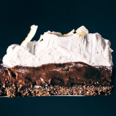 Airy Chocolate Coconut Cream Pie