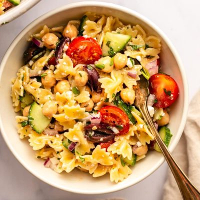 Allisons Creamy Veggie Pasta Salad