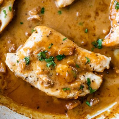 Almond Chicken Breasts With Creamy