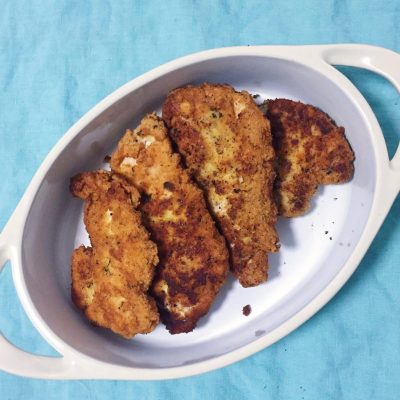 Almond - Crusted Chicken Breasts
