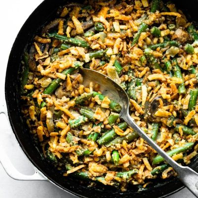 Anti-Mushroom Green Bean Casserole