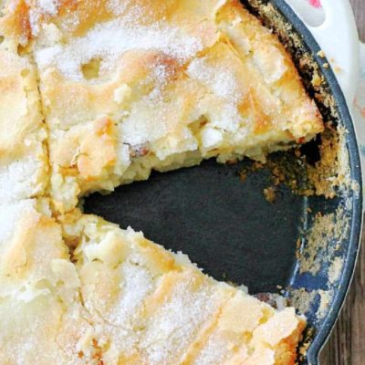 Apple Bourbon Cake