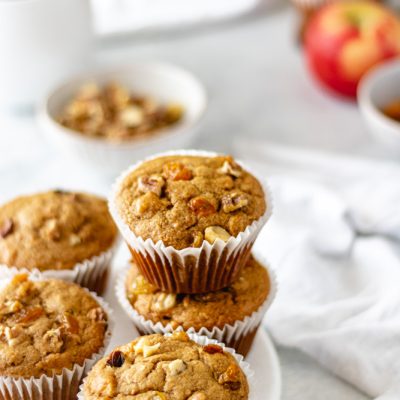 Apple Cinnamon Sweet Potato Muffins