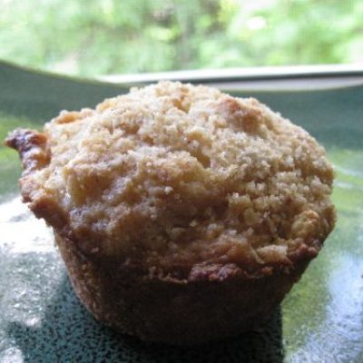 Apple Nut Cinnamon Muffins With