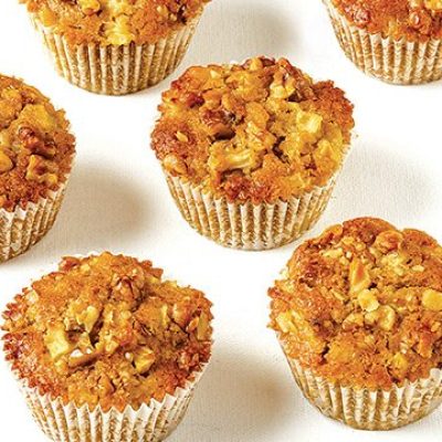 Apple, Raisin And Nut Muffins