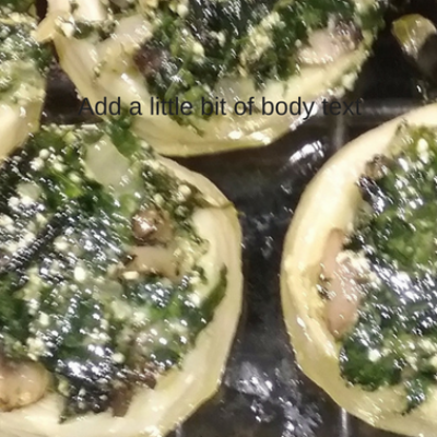 Artichoke Bottoms Stuffed With Spinach And