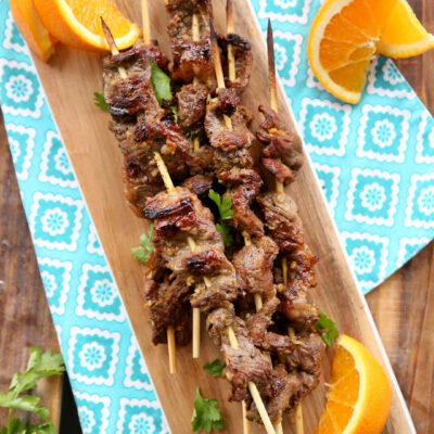 Asian Beef Kabobs