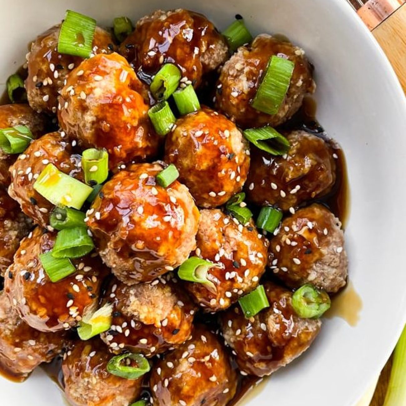 Asian Chicken Meatballs