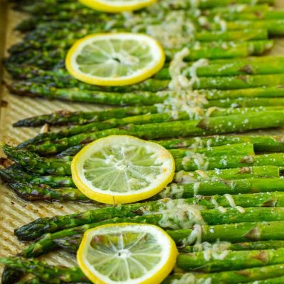 Asparagus With Lemon Butter Crumbs