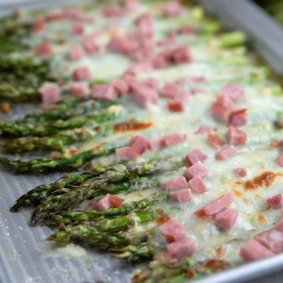 Asparagus Wrapped With Serrano Ham