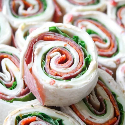 Aunt Loris Cheese Ball Pinwheels