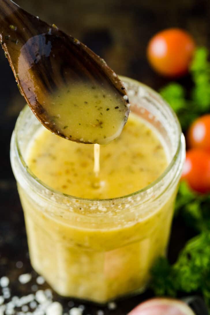 Authentic Italian Salad Dressing Recipe from Ospidillo Cafe