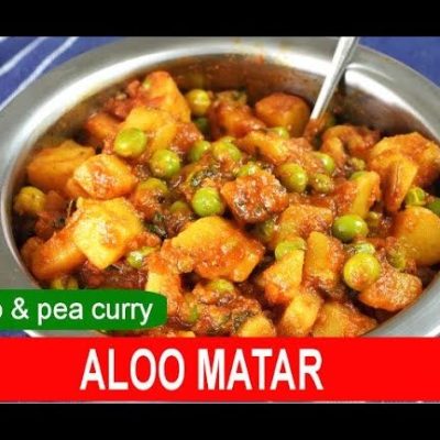 Authentic South Asian Potato And Spring Pea Curry Recipe