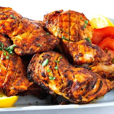 Authentic Tandoori Chicken Recipe - Oven Or Grill Method