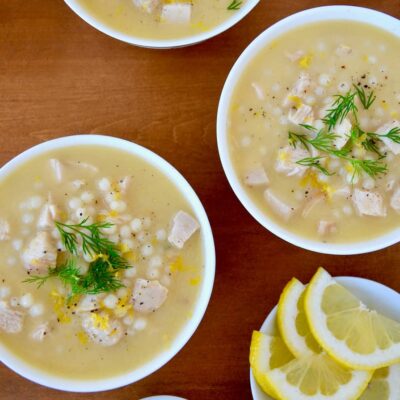 Avgolemono Soup - Chicken Soup