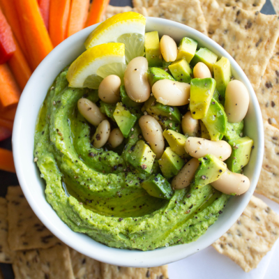 Avocado And White Bean Dip