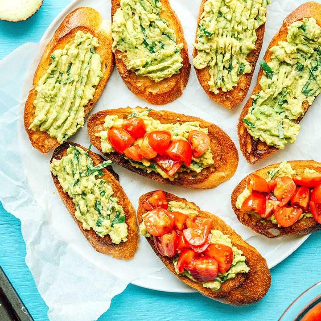 Avocado Bruschetta