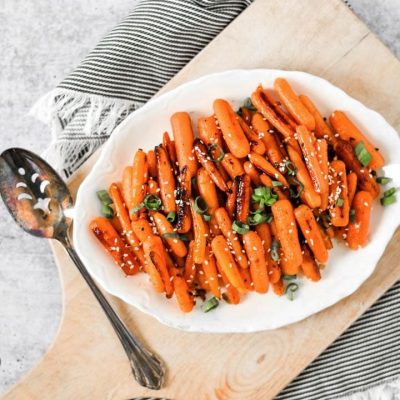 Baby Carrots With Scallions