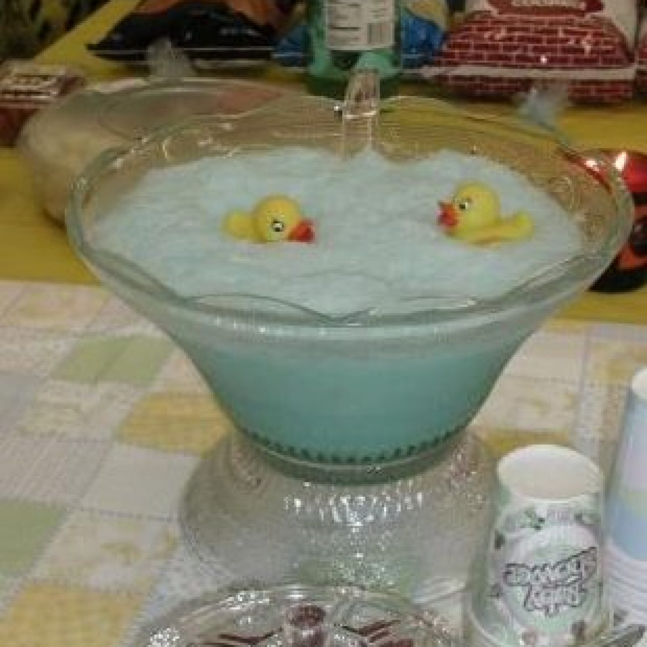 Baby Shower Blue Cloud Punch