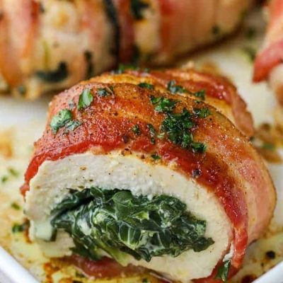 Bacon Feta Stuffed Chicken Breasts