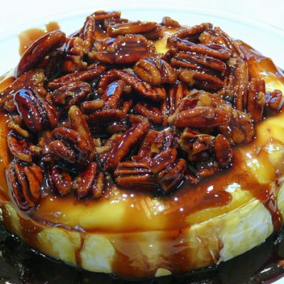 Baked Brie With Kahlua And Pecans