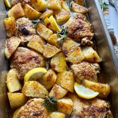 Baked Greek Lemon Chicken
