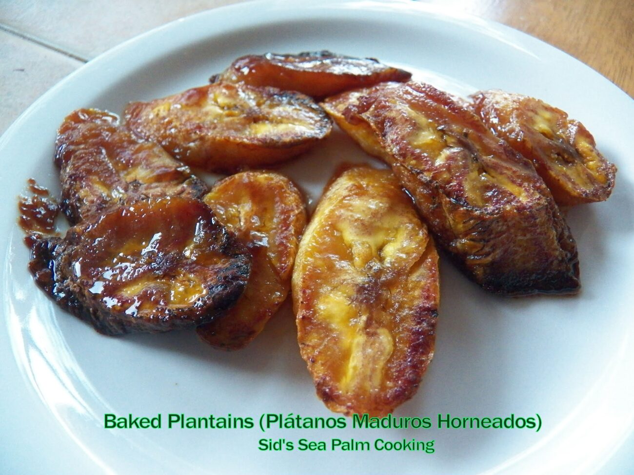 Baked Plantains – Cooking Bananas