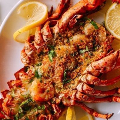 Baked Stuffed Lobster New England Style